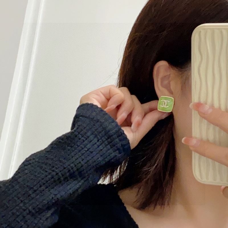 Ch*el earrings